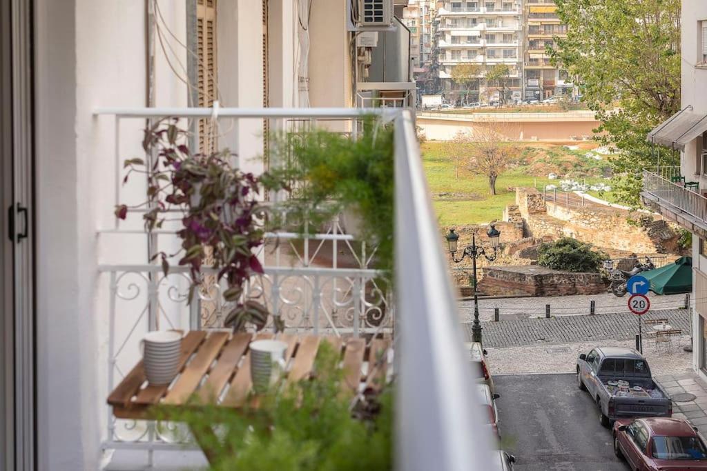 Ancient Agora Central Living Thessalonique Extérieur photo